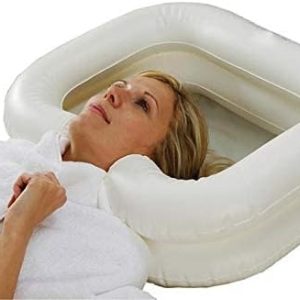 Inflatable Shampoo Basin for Bedside, Shampoo Tub