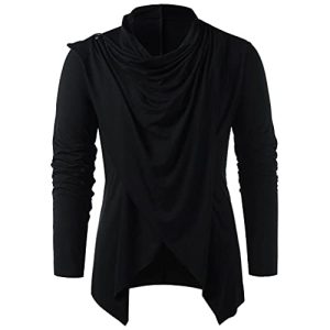 Mens Medieval Pirate Shirt Lace Up, Mens Gothic Cl