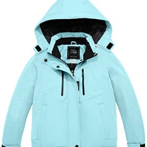 ZSHOW Girls' Waterproof Ski Jacket Warm Winter Sno