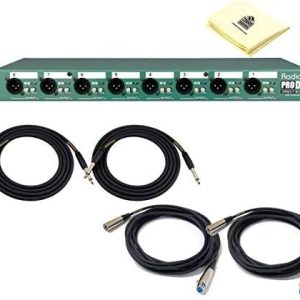 Radial ProD8 Full Range 8 Ch Rackmount DI Instrume