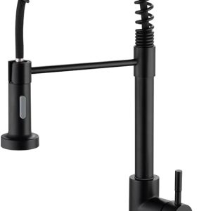 KETIPED Multifunction Matte Black Spring Arched Si