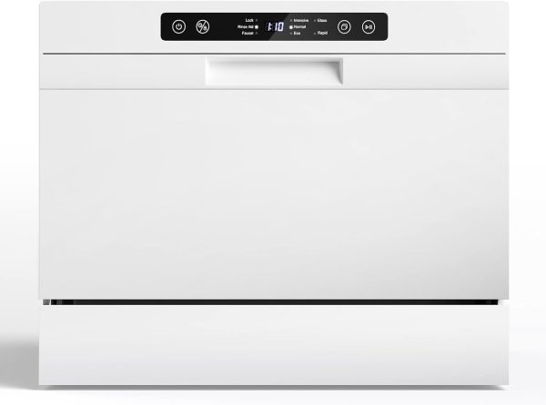 COSTWAY Countertop Dishwasher, Compact Built-In Di