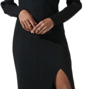 ASTR The Label Astrid Maxi Dress Black