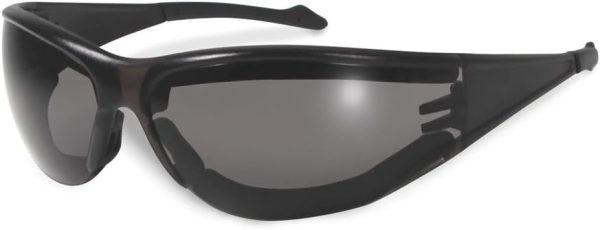 SSP Eyewear Safety Glasses with Black Frames and S