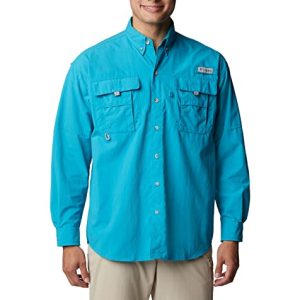 Columbia Men's Bahama Ii UPF 30 Long Sleeve PFG Fi