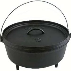 LODGE L12CO3 Camping Oven, 12-Inch