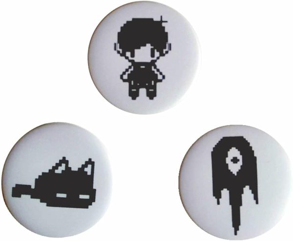 3pcs Game Cosplay Keychains,Anime Costume Accessor