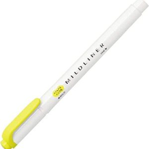 Zebra Mildliner WKT7-MLY Highlighter, Mild Lemon Y
