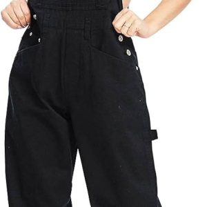 Revolt Plus Size Women's Juniors Baggy Straight Le