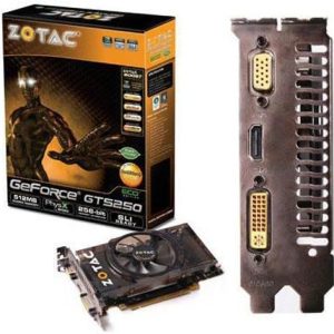 ZOTAC Geforce GTS250 DDR3 de 512 MB