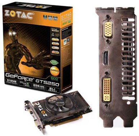 ZOTAC Geforce GTS250 DDR3 de 512 MB