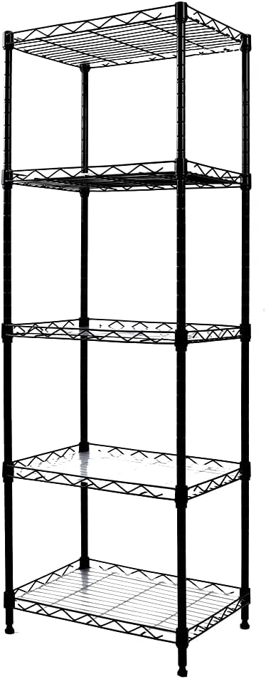 YOHKOH 5-Wire Shelving Metal Storage Rack Adjustab