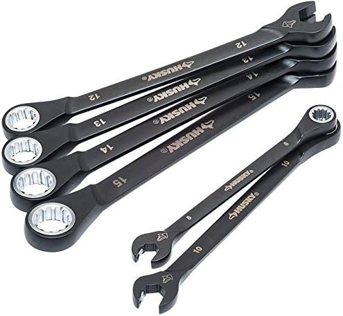 Husky 100-Position Double Ratcheting Wrench Set, M