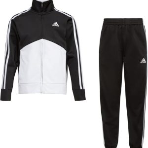 adidas Boys 2-piece Color Block Tricot Track Set