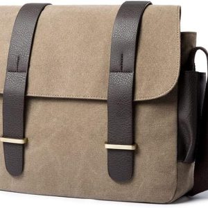 Canvas Messenger Bag Vintage Cross Body Bag Should