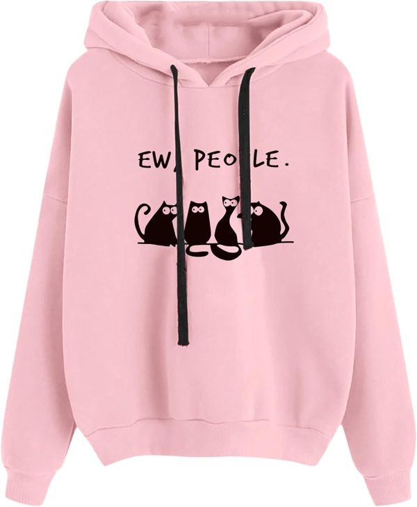 Xisimei Plus Size Hoodies for Women Long Sleeve Ho