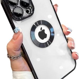 LOOBIVAL for iPhone 12 Pro Max Case Logo View,with