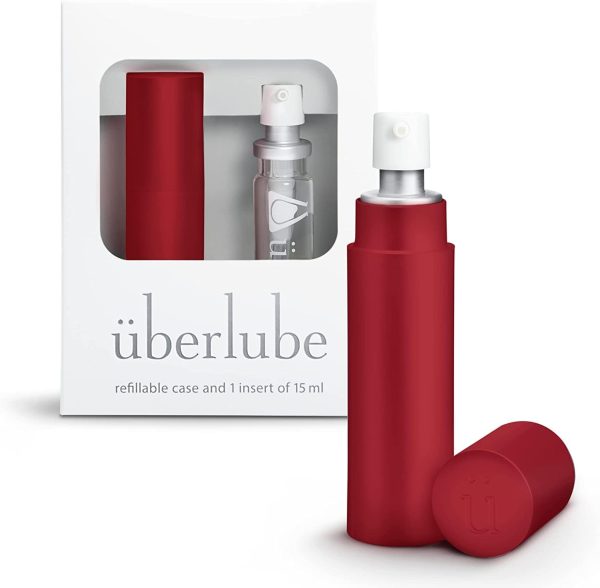 Überlube Silicone Lubricant Travel Lube Latex-Sa