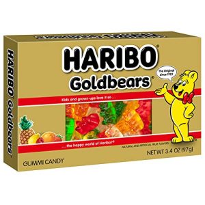 HARIBO Gummi Candy, Original Goldbears, 3.4 oz. Ba