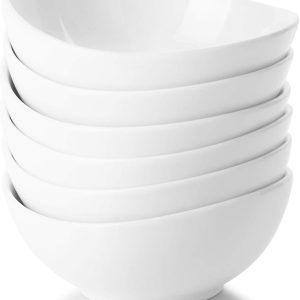 Sweese 4 oz Porcelain Mini Bowls Set of 6 - for Di