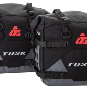 Tusk Pannier Racks with Tusk Pilot Pannier Bags fo