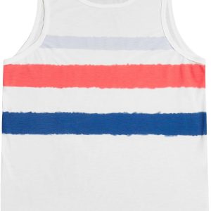 SheIn Men's Summer Striped Print Sleeveless Vests