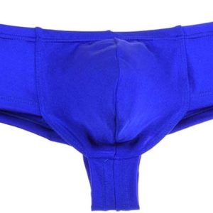 Jaxu Men's Elastic Spandex Thong Boxer Shiny Boxer