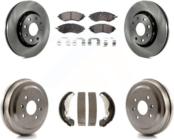 Transit Auto - Front Rear Disc Brake Rotors Semi-M
