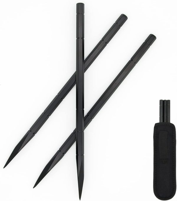 Throwing Knives Set of Three, Flying Stars,7.5 inc