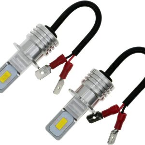 DODOFUN H3 LED Fog Light Bulbs Yellow Super Bright
