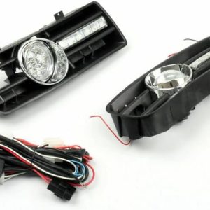 Fog Light 5 LED Front Bumper Grille DRL Lamp fits