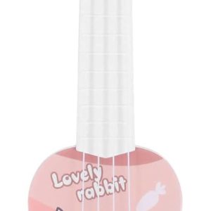 NUOBESTY Mini Guitar 4 String Ukulele Toy for Kids