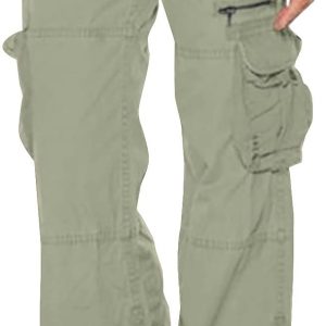 Vintage Cargo Pants Baggy Jeans Women Fashion 90s