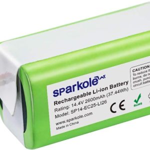 Sparkole 14.4V 2600mAh batería de repuesto para Ec