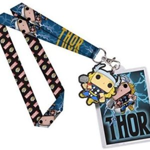 Funko Lanyard: Marvel Thor Toy Figures