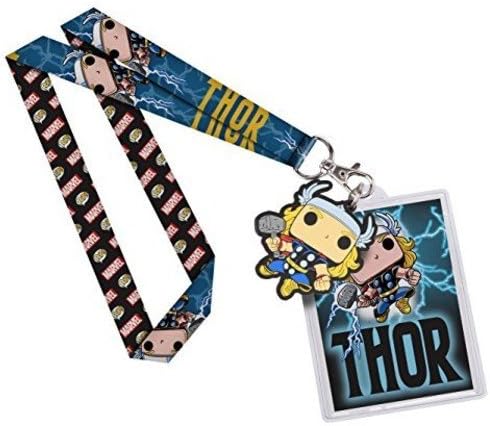 Funko Lanyard: Marvel Thor Toy Figures