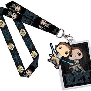 Funko Lanyard: Star Wars Rey Toy Figures