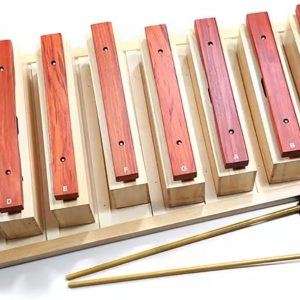 KEMNGO 8 Notes Wood Xylophone with 2 Wooden Mallet