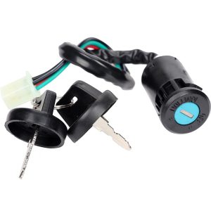 Ignition Key Switch with Cap for 50cc 70cc 90cc 11