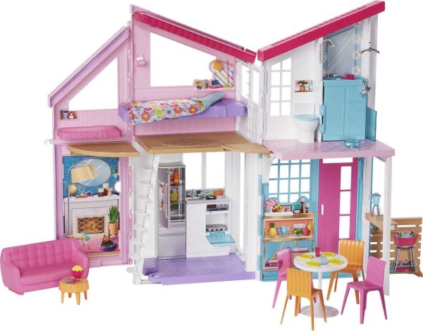 Juego de Barbie Estate Malibu House con más de 25