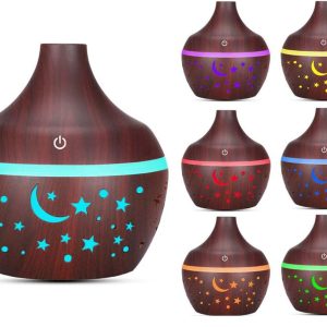 300ML Star Sky Wood Air Aroma Essential Oil Diffus