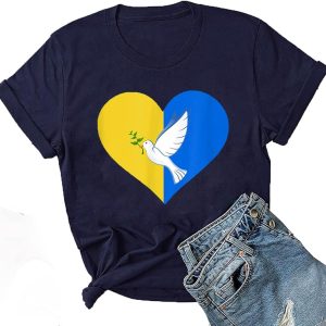 Women's Crew Neck T-Shirt Summer Casual Short Slee