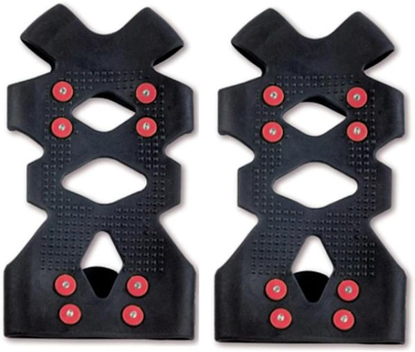 Action Traction Ice Cleats for Shoes Black