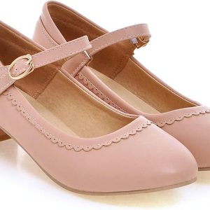 Women's Classic Mary Janes Closed Round Toe Oxford