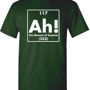 Ah! The Element of Surprise Science Sarcastic Funn