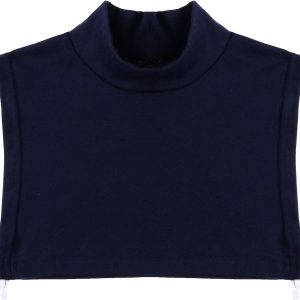 JEATHA Women Cotton Mock Turtleneck Fake Collar Di