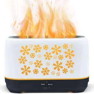 Flame Aroma Diffuser Essential Oil Diffuser with F