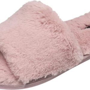 NINE WEST Women's Luxury House Slippers Comfy Memo