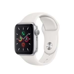 Apple Watch Series 5 GPS, caja de aluminio platead