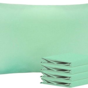 NTBAY 100 Brushed Microfiber Queen Pillowcases Se